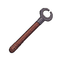 crowbar red iron heavy pry bar tool