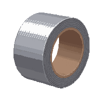 duct tape roll silver adhesive strong