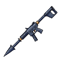 harpoon gun metal underwater spear