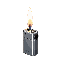 lighter zippo silver flip flame ignition