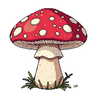 mushroom red white spots poisonous toadstool