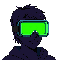 night vision goggles green lens headstrap