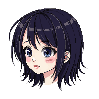 shrunken head small dark string hair