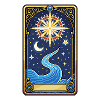 tarot card ornate back design mystical