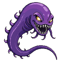 tentacle sucker purple slimy severed