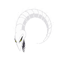 vampire fang white long sharp curved