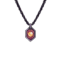 cursed amulet dark necklace glowing evil 030