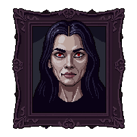 cursed painting evil portrait moving eyes 010
