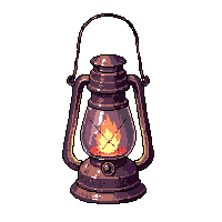 Graveyard Lantern Flickering Light Graveyard 007 — free pixel art sprite from Horror Kit