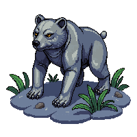 Bear Trap Metal Jaws Ground Hidden Snap — free pixel art sprite from Horror Pro