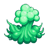 green toxic mist gas cloud poison spreading