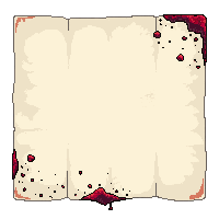 Journal Bloodstained Notes Clues Pages Torn — free pixel art sprite from the Horror Pro collection, transparent PNG