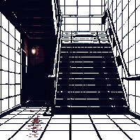 horror basement stairs dark descending