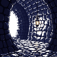horror crypt underground dark stone