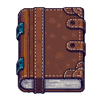 horror diary journal leather worn entries