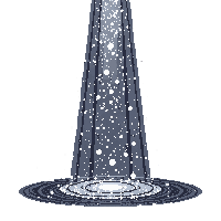 horror dust particles floating beam light