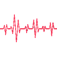 horror heartbeat pulse red screen edge