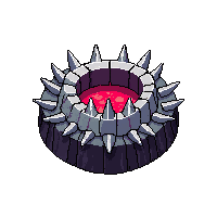 horror spike pit covered trap floor