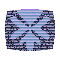 horror static noise tv screen distortion