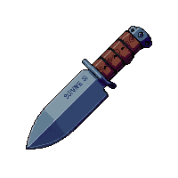 survival knife hunting blade sheath