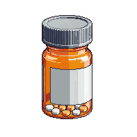 survival painkillers bottle pills medical