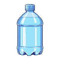 survival water bottle clean purified