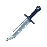 kunai throwing knife pointed ring handle