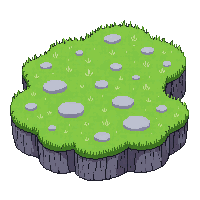 moss garden soft green carpet ground stones