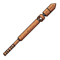 nunchaku chain connected wooden handles weapon