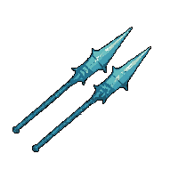 sai trident short prong catching weapon pair