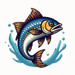 legendarycatch 1964 fish icon XLARGE XLARGE