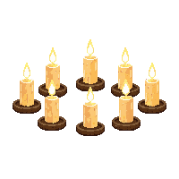 ritual candle circle