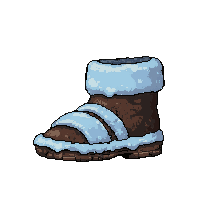 barbarian sandals  frost coated