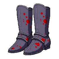knight greaves  blood stained