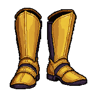 knight greaves  gold buckled
