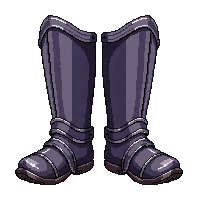 knight greaves  rune stitched