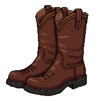 leather riding boots  muddy brown