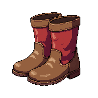 ranger soft soled boots  rune stitched