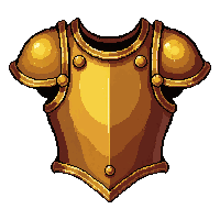 Chainmail Hauberk  Gold Inlaid — free pixel art sprite from Marketplace Armor Chestplates