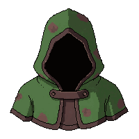 Hooded Ranger Cloak  Moss Grown Ancient — free pixel art sprite from Marketplace Armor Chestplates