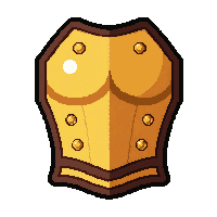 leather jerkin  gold inlaid