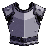 leather jerkin  polished silver