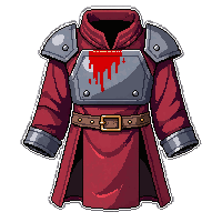 monk robe  blood stained
