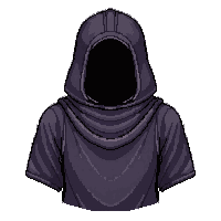 monk robe  shadow cloaked