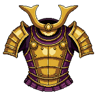 samurai do armor  gold inlaid