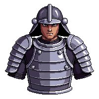 samurai do armor  polished silver
