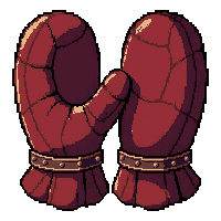 elven mittens  blood stained