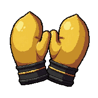 elven mittens  gold clasp