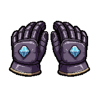 iron grip gloves  diamond encrusted