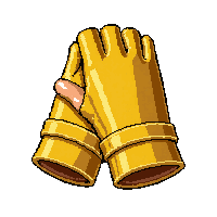 monk handwraps  gold clasp